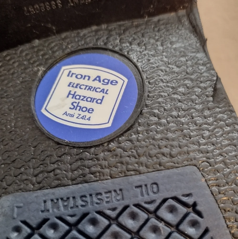 BF steel toe work boots